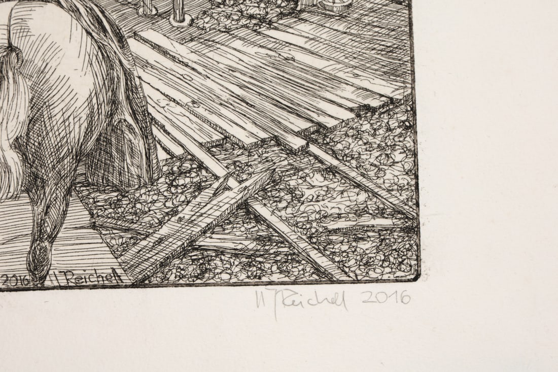GERMAN ETCHING C. 2016 - 9