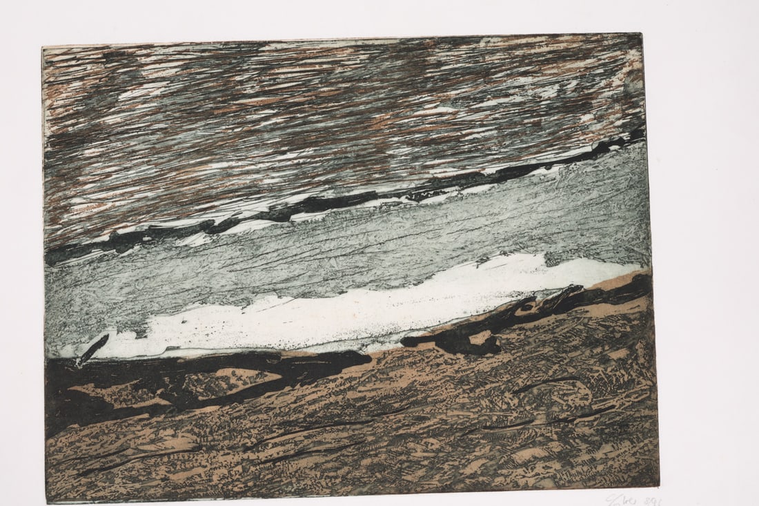 GERMAN ABSTRACT LITHOGRAPH - 2