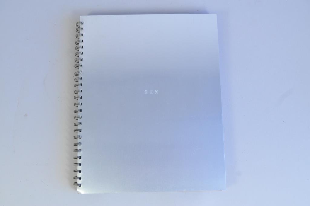 MADONNA SEX BOOK 1992: 1st. edition with a CD in the back,Published by Warner Books, 1992. Dimension: H15" x W12" Condition: scratches on the back cover & scuff marks.