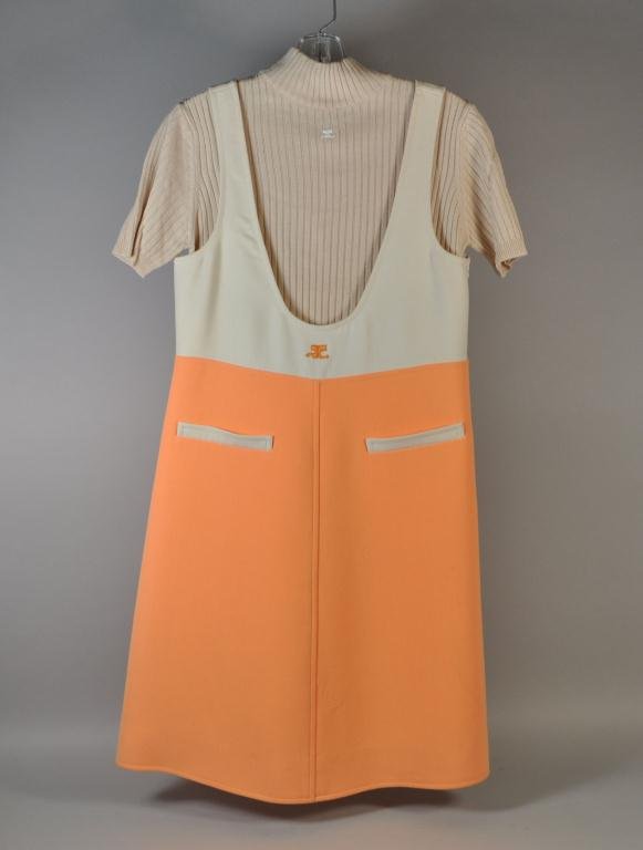 HOUSE OF COURREGES WOOL JUMPER & TOP: European size: 38 Condition: Very Good Provenance: From the seedhouse, NYC