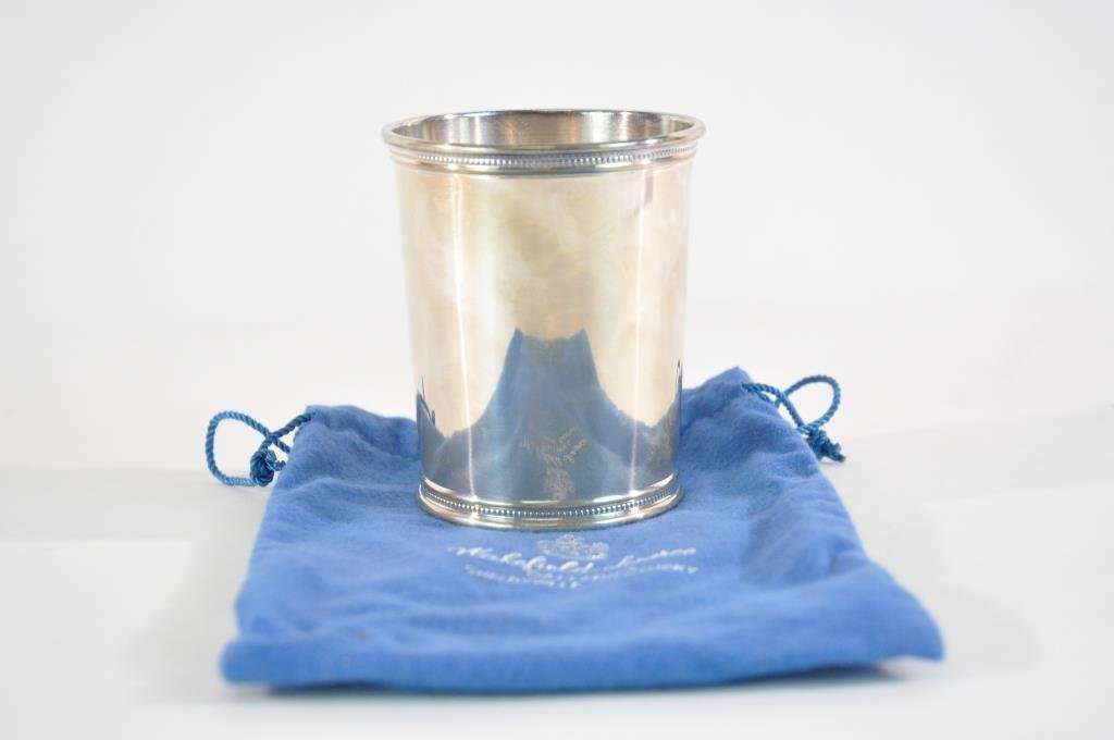 MARK J. SCEARCE STERLING PRESIDENTIAL JULEP CUP: Jimmy CarterDimensions: H 3.75" x Diameter 3"Weight: 4.74oztCondition: very goodProvenance: From the estate of Rosemary Clooney