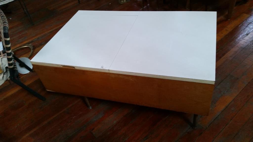 GEORGE NELSON BLANKET CHEST: Dimensions: H 20.75" x W 48" x D 30"Condition: goodONSITE WAREHOUSE AUCTION, ITEMS MUST BE PICKED UP WITHIN 7 DAYS AFTER THE AUCTION, ALL ITEMS LEFT PAST THAT DAY WILL BE ABANDONED