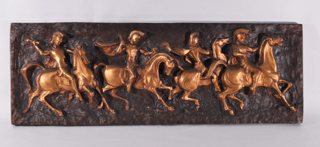 MIDCENTURY J. SEGURA FIBERGLASS WALL SCULPTURE