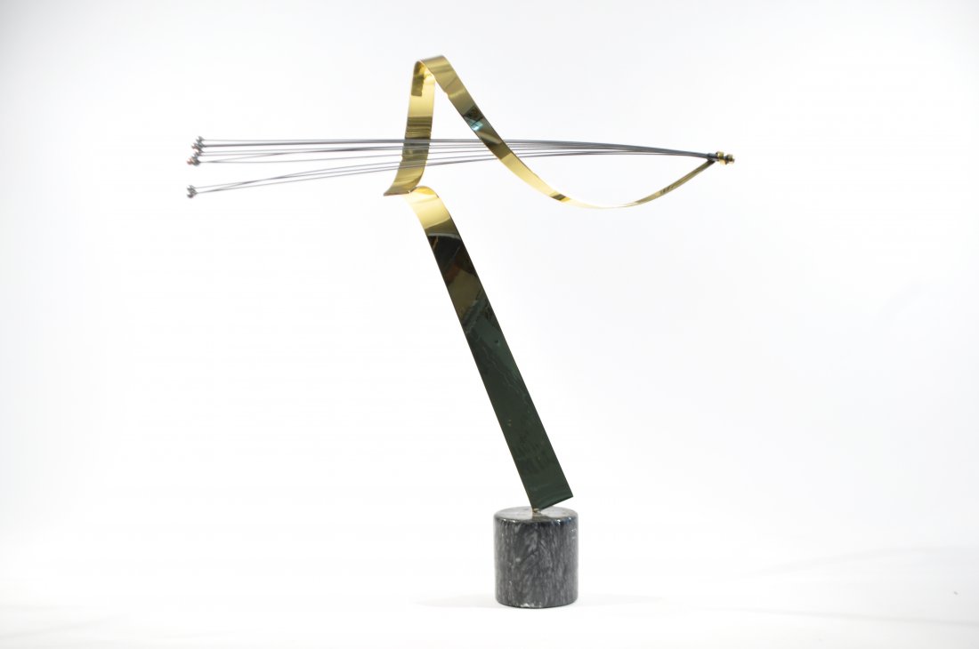 MID-CENTURY CURTIS JERE SCULPTURE: Dimensions: H 37.5" x W 36" x D 18" Condition: good