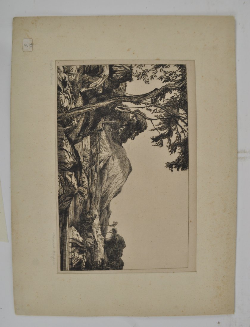 EDWARD BOUVIERIE HOYTON (BRIT., 1939-1988) ETCHING: H 14" W 19"Note: All items are sold as-is, where-is. Any condition report is a courtesy to the buyer and should not be taken as fact. Please contact the auction house with any specific questions.