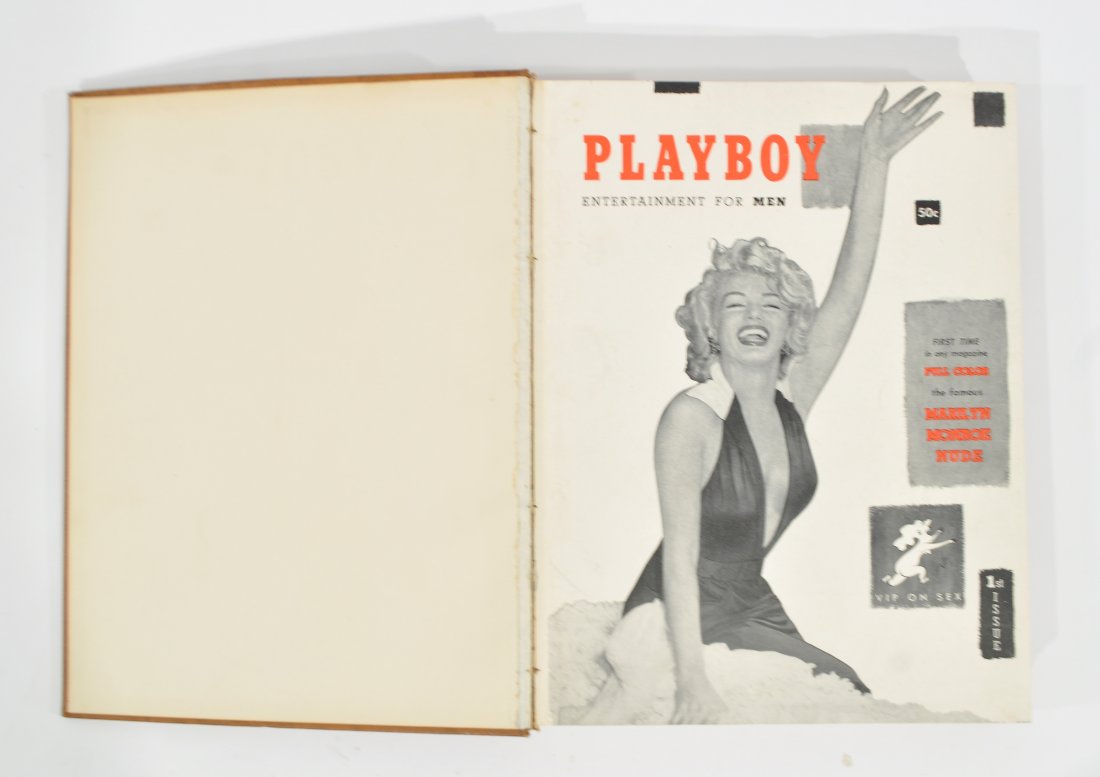 5 VOLUME PLAYBOY HARDCOVERS INCL. 1ST MARILYN: Volumes 1, 2, 3, 4, 6Dimensions: H 11" x W 9" x D 2" eachCondition: good, some light wear around edges