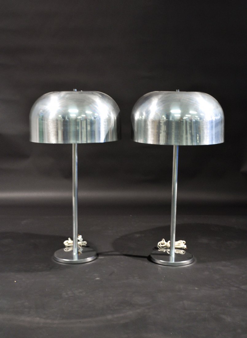 PAIR OF KOVACS LAMPS: Dimensions: H 33" x D 17"Condition: Good