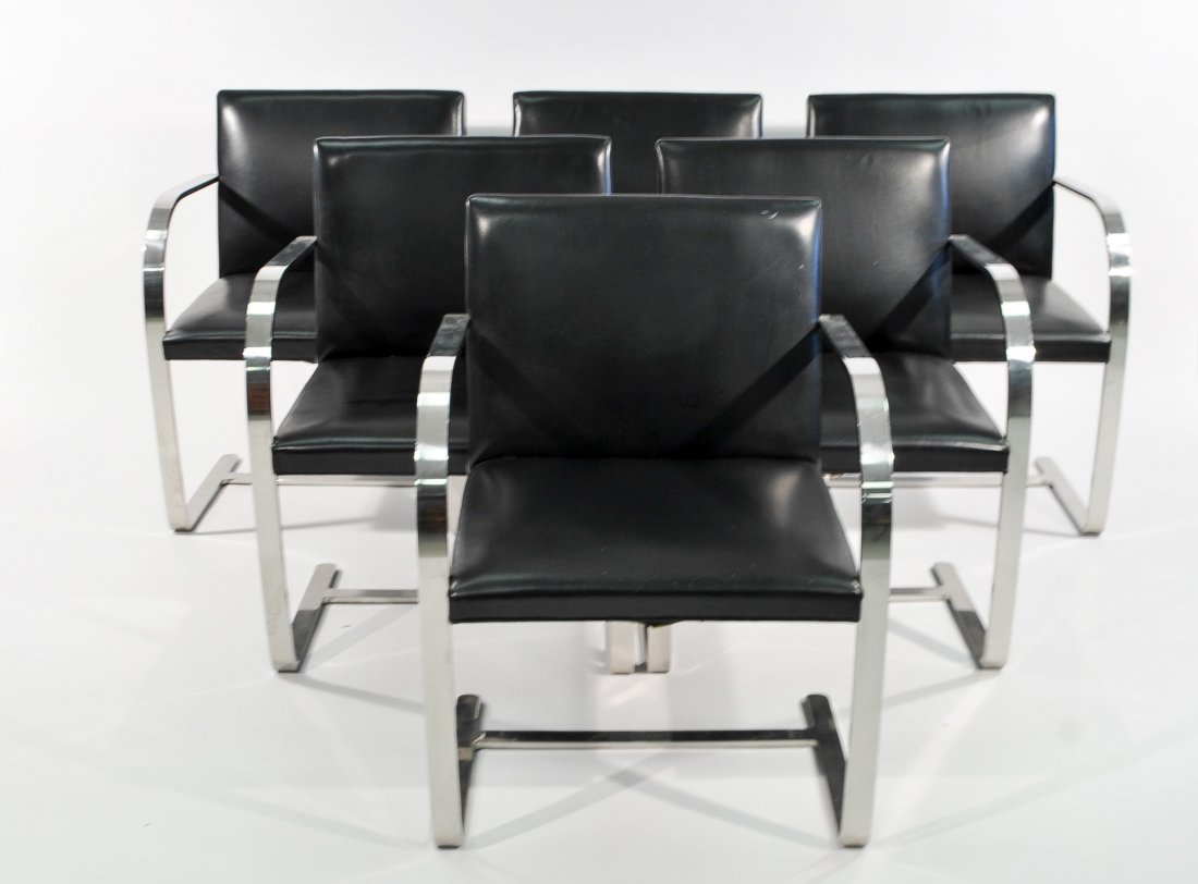 (6) MIES VAN DER ROHE BRNO CHAIRS (1 of 8)