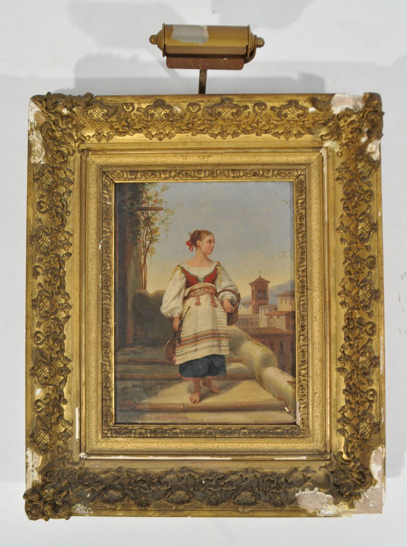 E. DUBOIS (19TH CENTURY) PAINTING (1 of 6)