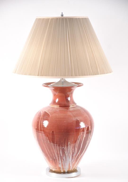 KARL SPRINGER OVERSIZED TABLE LAMP (1 of 7)