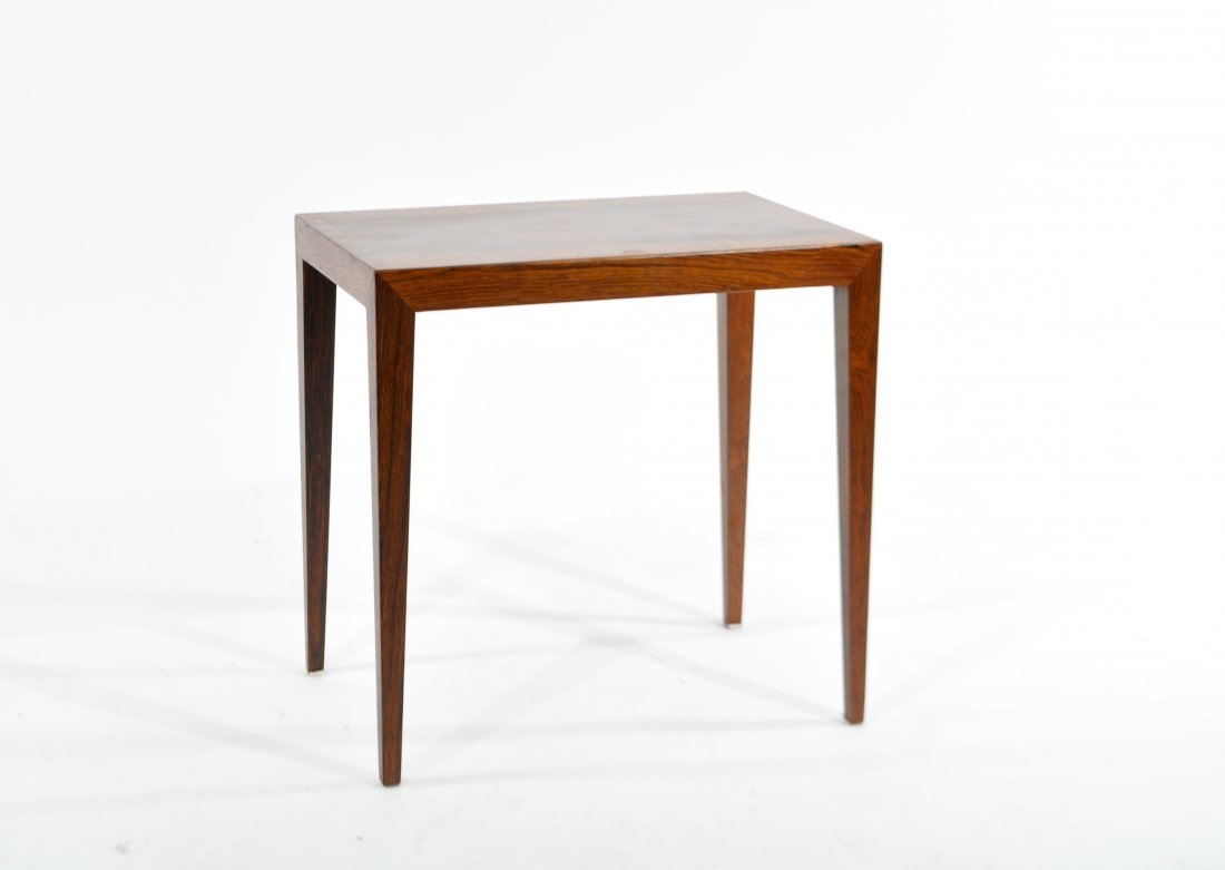 SEVERIN HANSEN JR. DANISH ROSEWOOD SIDE TABLE (1 of 8)