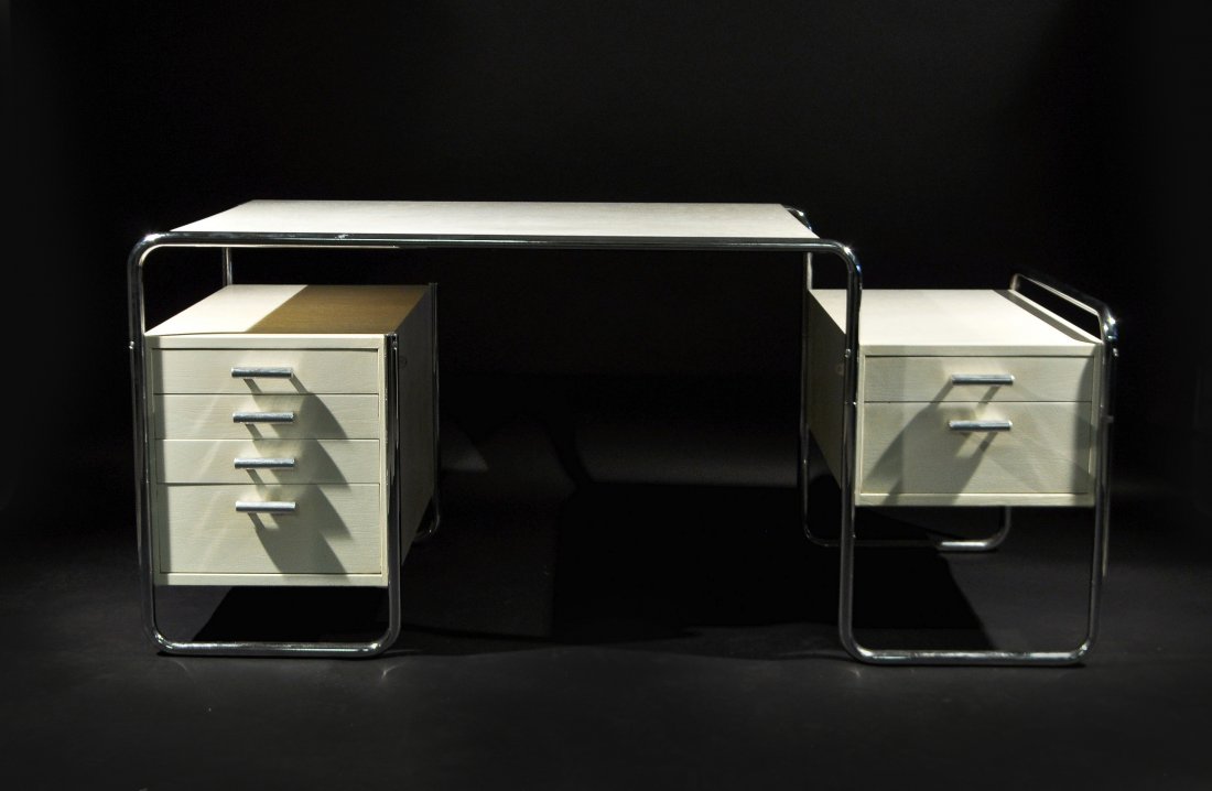 MARCEL BREUER THONET TUBULAR STEEL DESK (1 of 10)