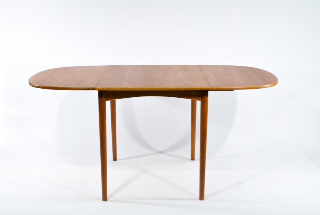 DANISH TEAK DROP LEAF DINING TABLE (1 of 9)