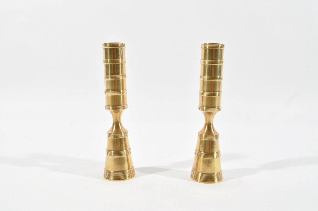 PAIR OF JENS QUISTGAARD CANDLESTICKS (1 of 6)