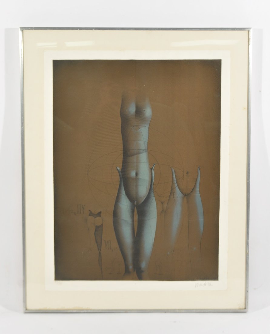 PAUL WUNDERLICH (GERMAN (1927 - 2010) LITHOGRAPH (1 of 6)