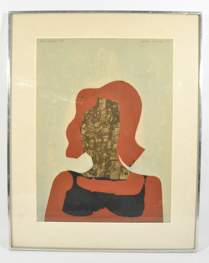 ARTHUR SECUNDA (AMER.	 1927-) PRINT (1 of 5)