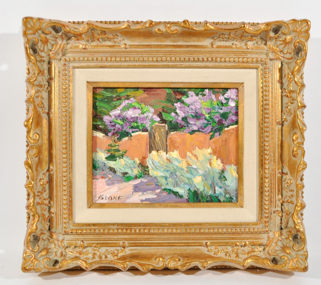 STEVE BOONE (AMERICAN	 20TH/21ST C.) PAINTING (1 of 5)