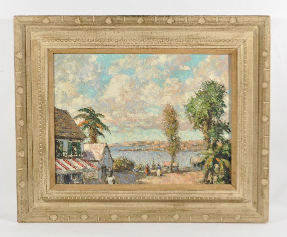 ATTR. NORMAN KENNEDY (20TH CENTURY) OIL PAINTING (1 of 6)