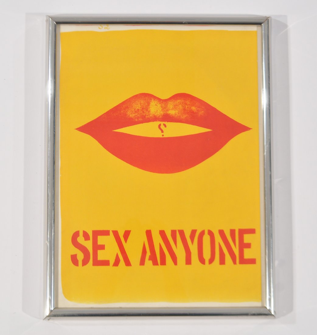 ROBERT INDIANA (AMERICAN 1928 -) LITHOGRAPH (1 of 6)