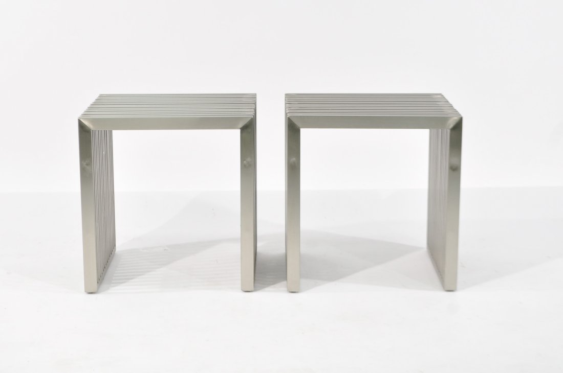 MILO BAUGHMAN STYLE SIDE TABLES (1 of 5)