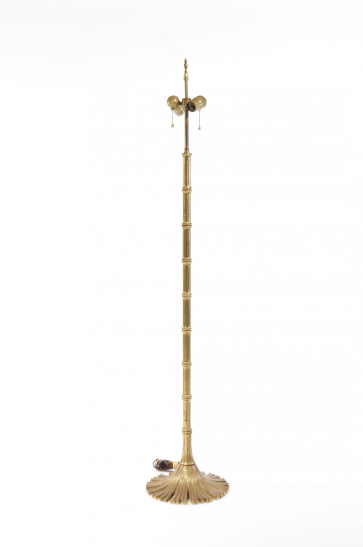 CHAPMAN BRASS MID-CENTURY FLOOR LAMP (1 of 7)