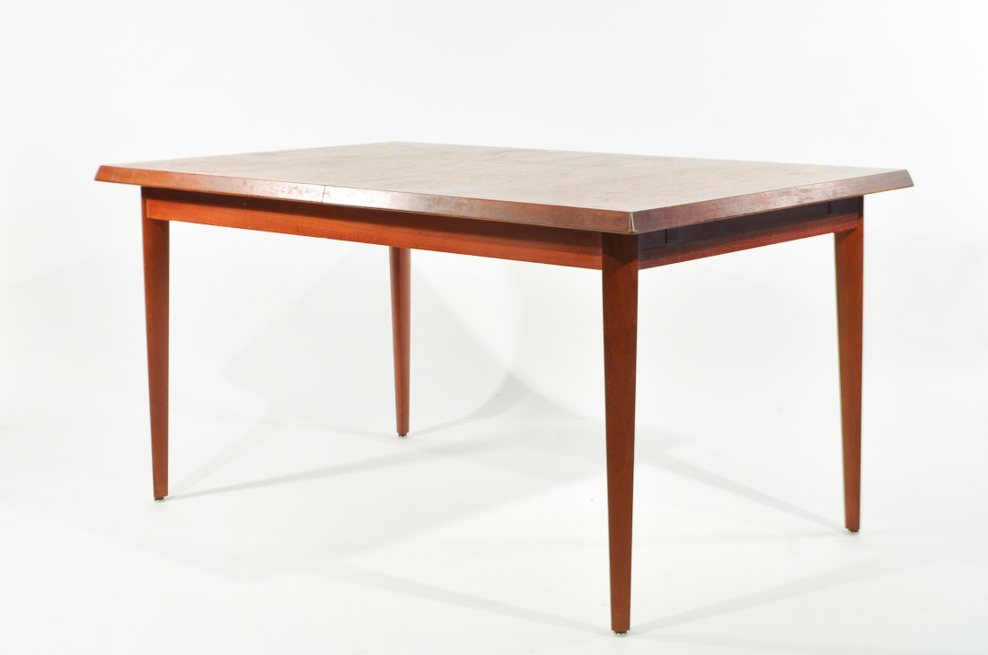 EXTENDING FRITZ HANSEN TEAK DINING TABLE (1 of 10)