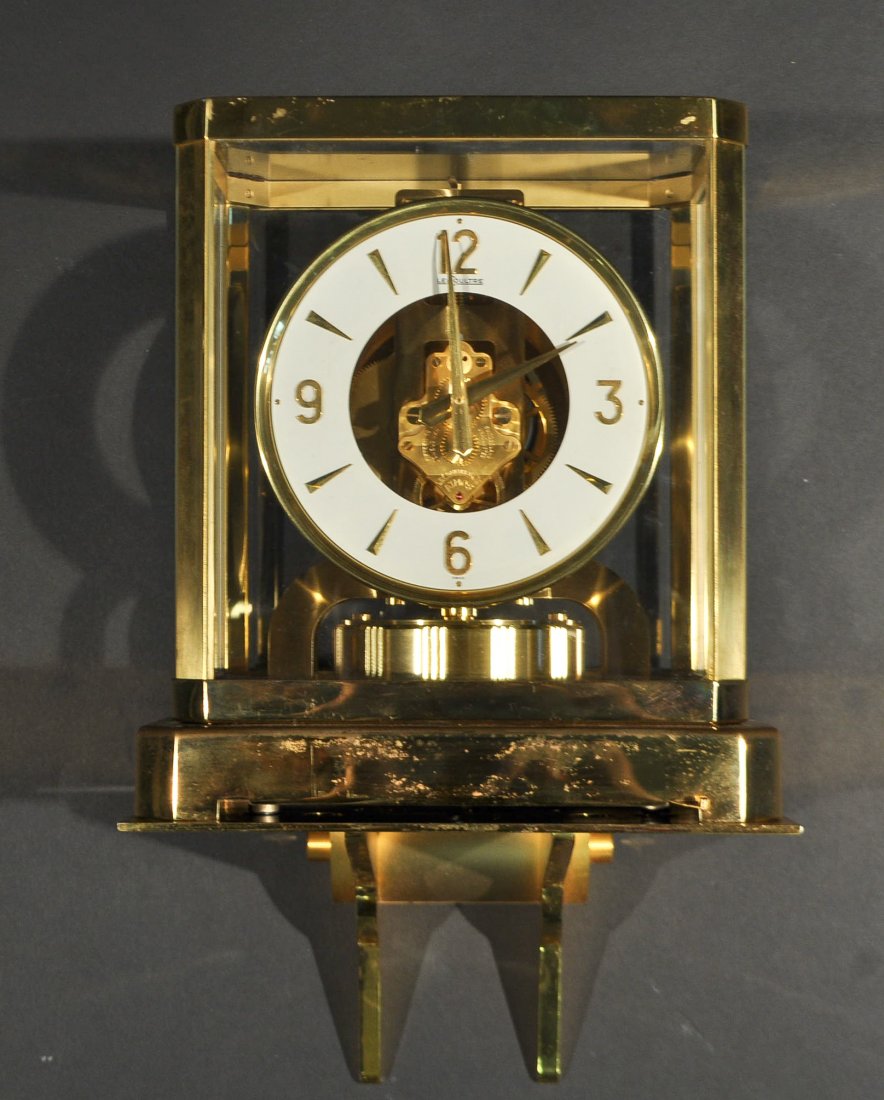 JAEGER LE COULTRE ATMOS CLOCK & WALL SHELF (1 of 10)
