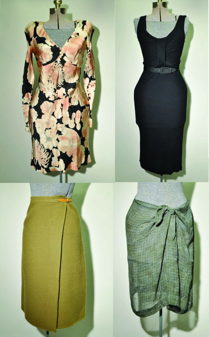 GROUPING OF LADIES COUTURE CLOTHING (1 of 6)