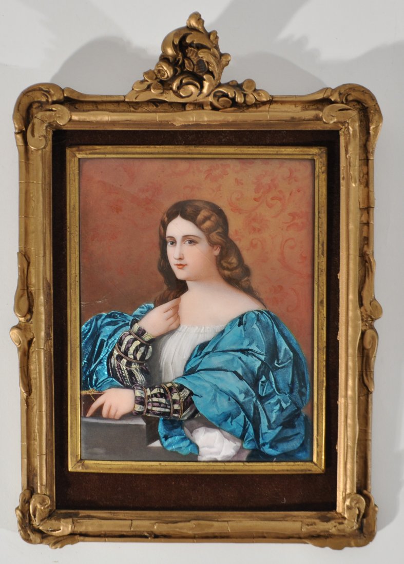 LIMOGES ENAMELED PLAQUE (EARLY 20TH CENTURY) (1 of 7)