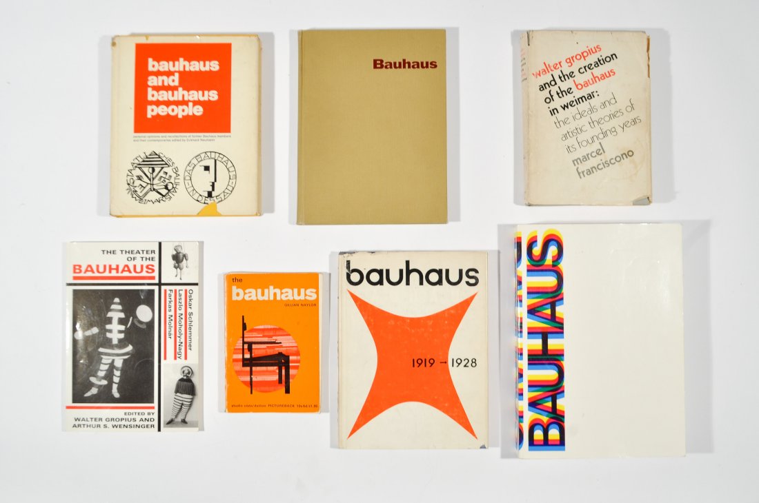 GROUPING OF BAUHAUS REFERENCE BOOKS (1 of 5)