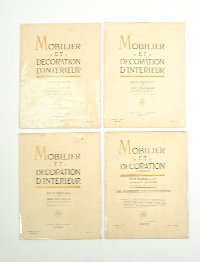 1925 FRENCH INTERIOR DESIGN BOOKS (1 of 7)