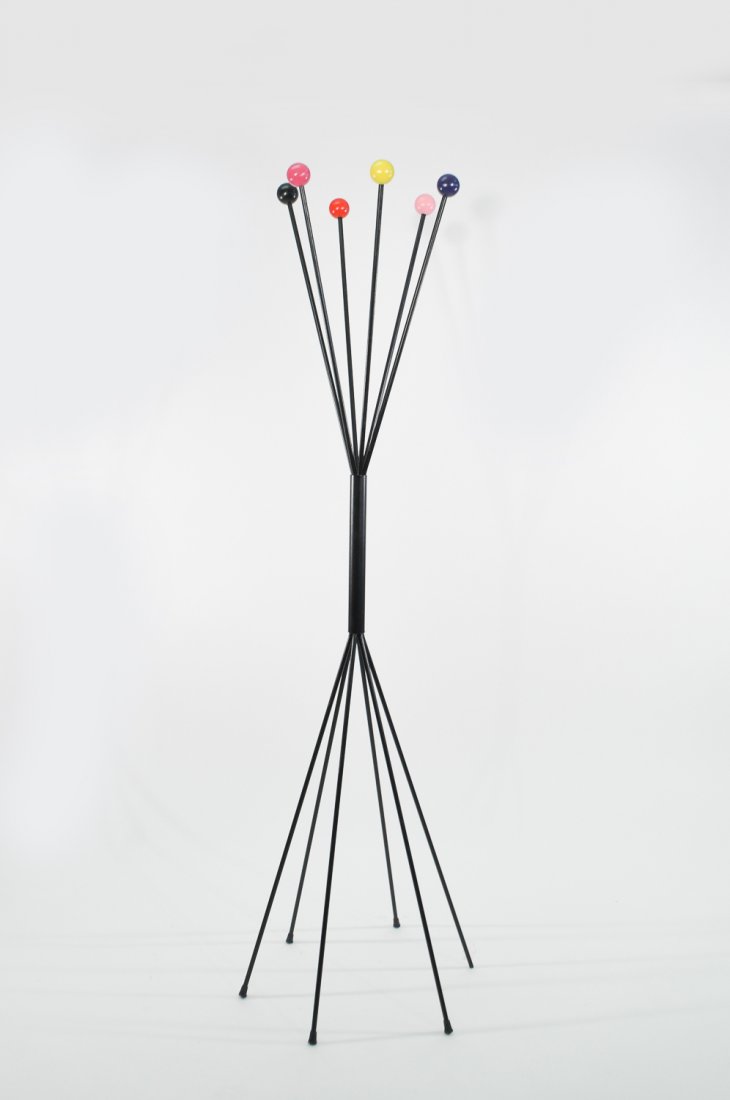 MID-CENTURY ATOMIC COAT RACK (1 of 8)