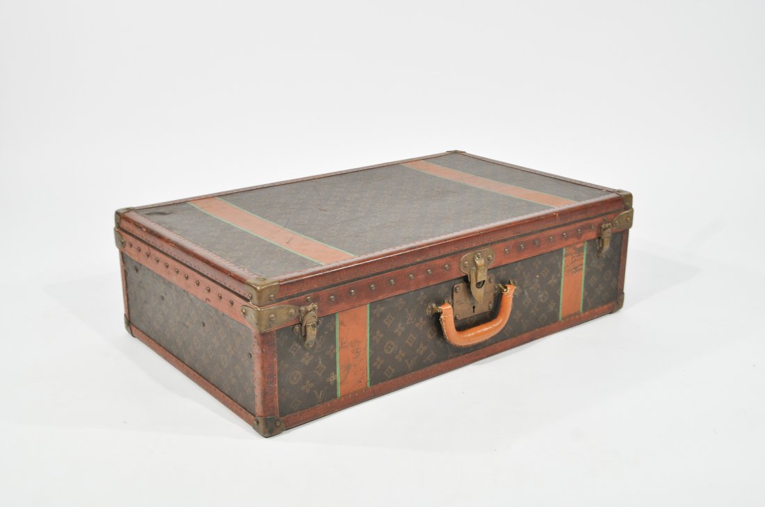 LOUIS VUITTON VINTAGE HARD SIDE SUITCASE (1 of 10)