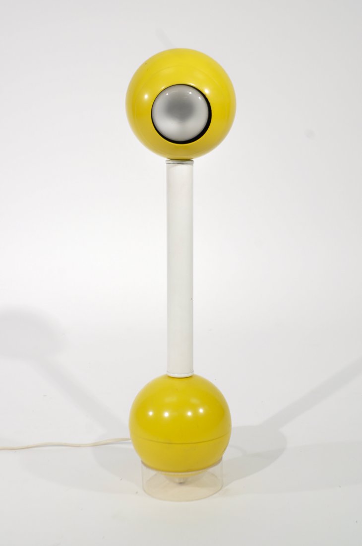 JOHN MASCHERONI; KOVACS ENAMELED TABLE LAMP (1 of 8)