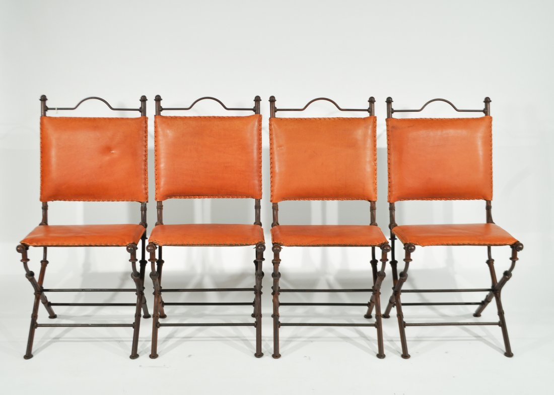 (4) ILANA GOOR STYLE CAMPAIGN CHAIRS (1 of 10)