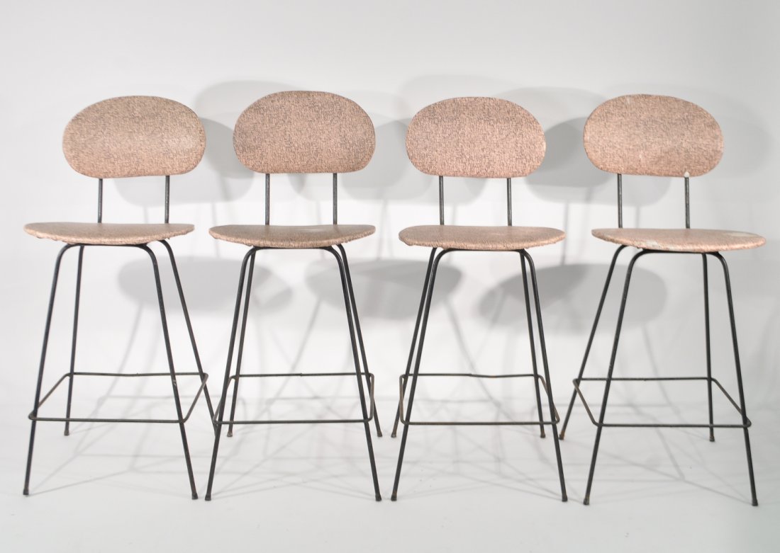 (4) MID-CENTURY MODERN BAR STOOLS (1 of 10)