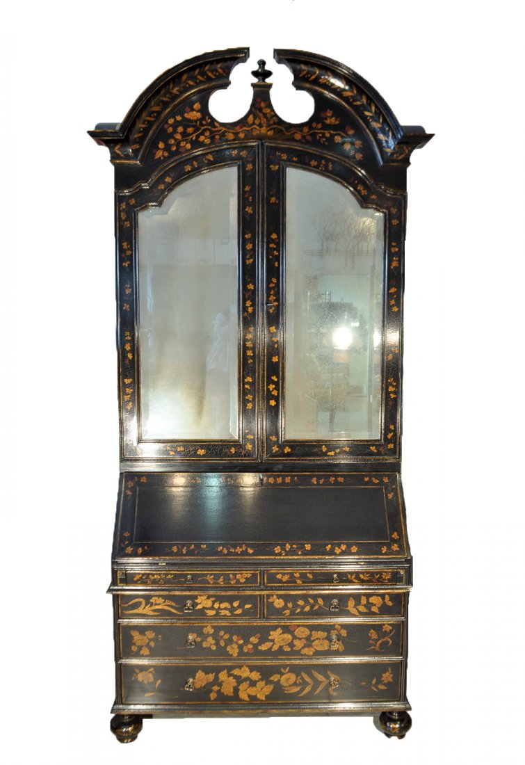 ROSE TARLOW QUEEN ANNE STYLE CHINOISERIE SECRETARY (1 of 9)