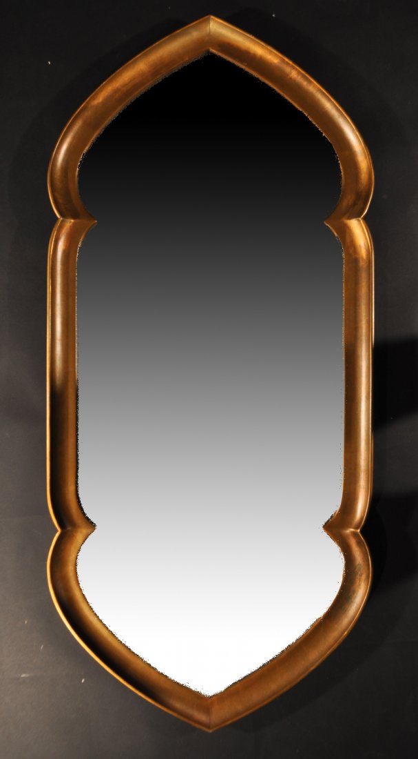 MID-CENTURY MODERN GILT MIRROR (1 of 5)