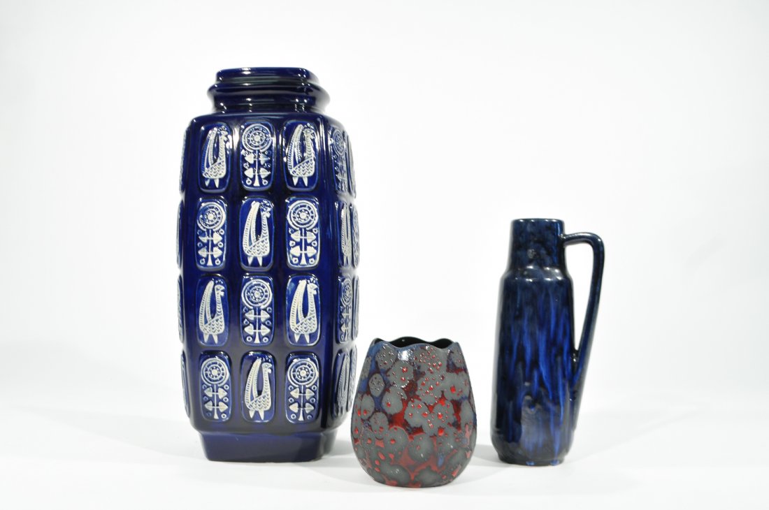 WEST GERMAN POTTERY GROUP (1 of 9)