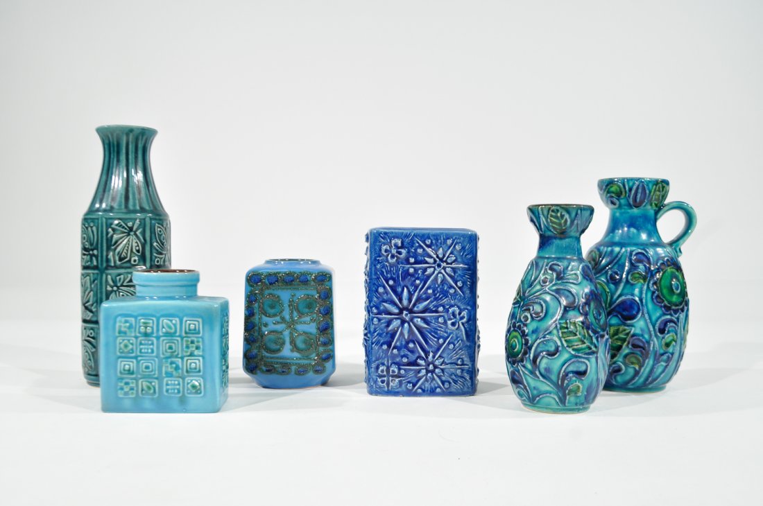 WEST GERMAN POTTERY GROUP (1 of 9)