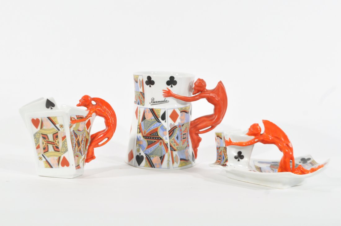 (3) ROYAL BAYREUTH DEVIL CERAMICS (1 of 10)