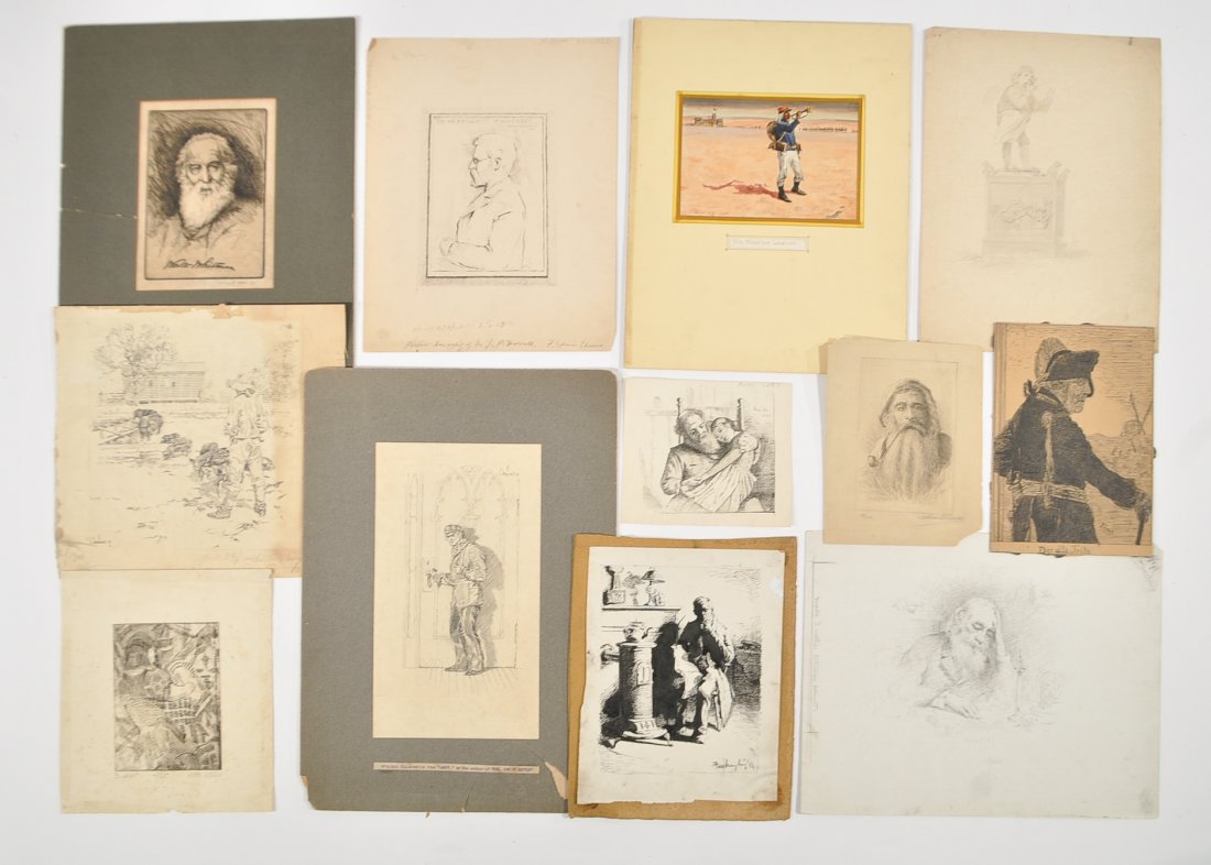 MALE IMAGES, ETCHINGS, INKS, LITHOGRAPHS, (1 of 10)