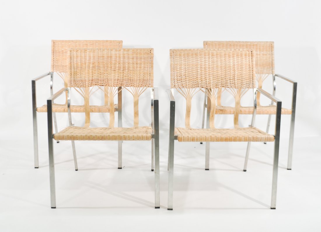 (4) ADRIEN GARDERE "CIKRAK" ARMCHAIRS (1 of 10)