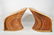 PAIR OF RATTAN MODERN LOUNGE CHAIRS