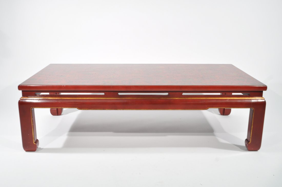 ASIAN LACQUERED COFFEE TABLE (1 of 9)