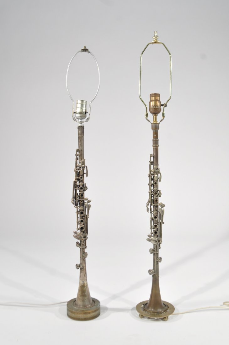 TWO CLARINET LAMPS (1 of 10)