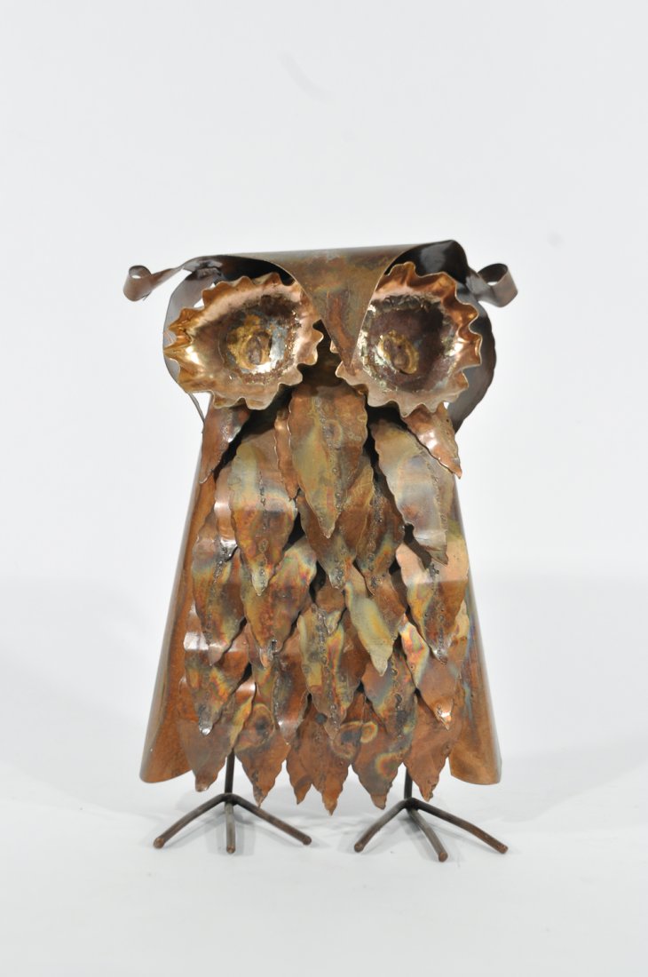 MID-CENTURY CURTIS JERE STYLE OWL (1 of 10)