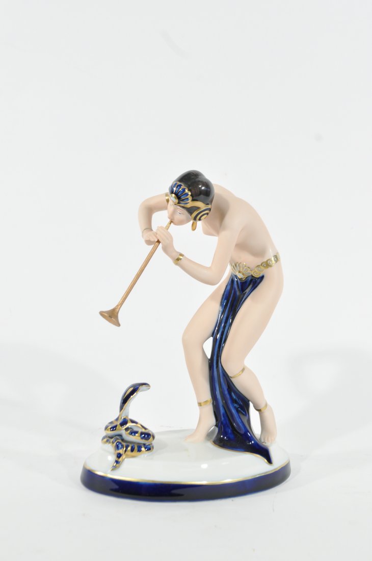 ART DECO ROYAL DUX PORCELAIN FIGURE (1 of 10)