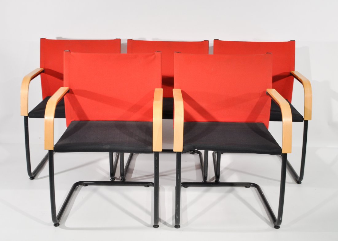 (6) SET OF VITRA MODERN DINING CHAIRS (1 of 10)