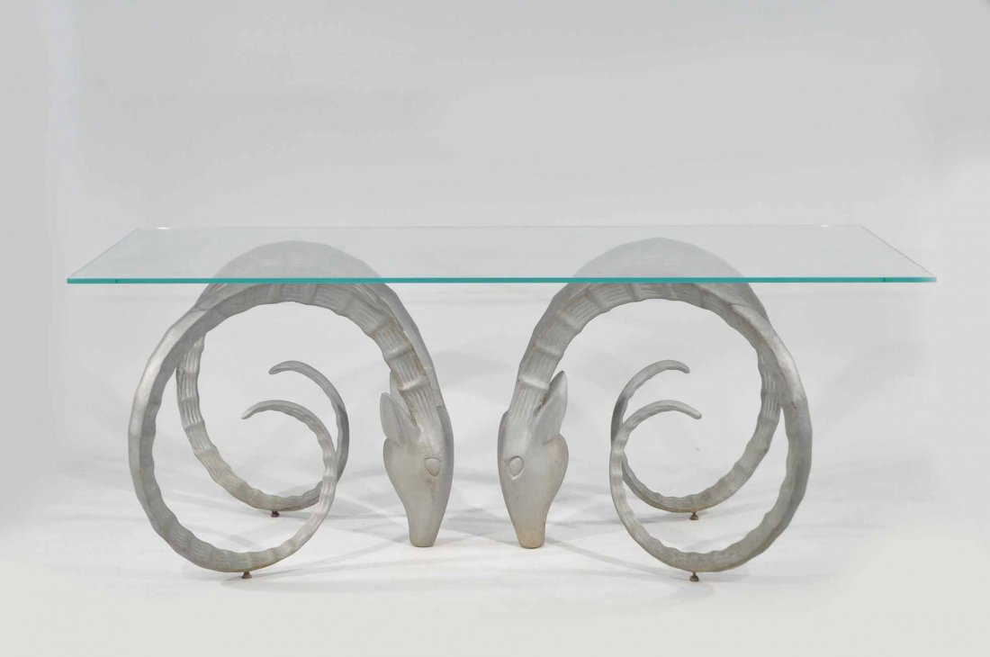 Ibex Rams Head Dining Table